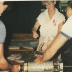 1988 Hurkatöltés a Balatoni táborozásra