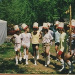 1993. felkészülés a  Balatonnál