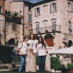 1997.  Olaszország. Városnézés Assisiben