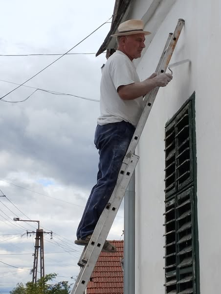 A Tájházban serénykedtünk